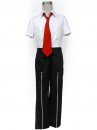 スターリースカイ 星月学園　男性の夏制服　レッドのネックタイコスプレ衣装