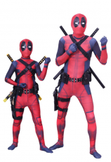 Deadpoolシリーズ　アベンジャーズ　プリント　デッドプール　装置選択可能　精緻　完成度OK　マーベルコミック　全身タイツ　販売