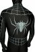 ブラック　スパイダーマン 激安 　カラー全身タイツ 　スパンデックス＆メタリック　　コスプレ衣装