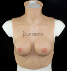 シリコンバスト　柔らかなおっぱい　C　カップ　人工乳房　クロスドレス　CD TG NH 女装 豊胸　ラブドール着用可能