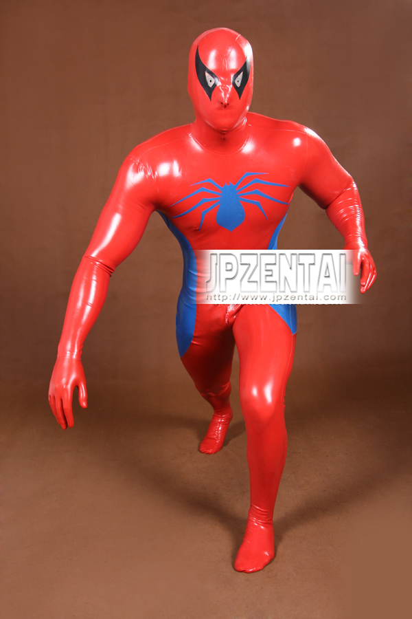 「新品時間限定セール中」進撃のスパイダーマン　コスプレ用　経典カラー　全身を包み　拘束感じ　オーダーメイド　ラバースーツ　質感にびっくり　Spider-Man　キャット スーツ