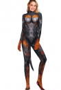 女狼　werewolf　wolf man　演出服　Halloween　パーティ用　ステージ衣装　コスチューム　プリント技術　仮装の通販　人気アイテム　全身タイツ　通常販売