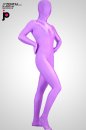 激安 カラー全身タイツ 透明人間 紫色　ライクラ　単色　透明人間　タイツ　全身