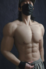 筋肉マンシリーズ新入荷　強い腕　体力満々　シリコン製　男性上半身