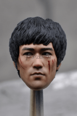Bruce Lee　アジアのカンフースーパースター　傷跡付き　撮影用　絵画用　モデル　1/6鉄骨ドールの組み合わせ　在庫品