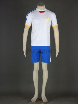 日本代表チーム　夏のサッカー服装　第2代　イナズマイレブンコスプレ衣装
