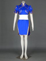 ストリートファイター 　春麗　チャイナ·ドレス　コスプレ衣装