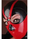 LaTeX　個性的なマスク　レッド部分マスク　目だし　鼻だし　ラバーマスク