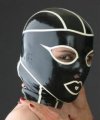 ラテックス 混色 ファスナー付き　マスク 　　