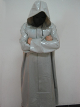 レインコート　ラテックス製　ラバー　raincoat　神秘的　仮装　コスチューム
