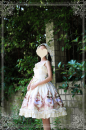 花鳥詩の誘い　オリジナル洋服　神秘的な境地　少女の姿　JSKワンピース　在庫品　ロリータドレス