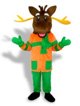 クリスマスデーア　鹿　成人用　マスコット　着ぐるみ