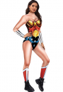 Wonder Woman　ワンダーウーマン　DCヒーロー　演出服　パーティ用　ステージ衣装　コスチューム　プリント技術　仮装の通販　人気アイテム　全身タイツ　通常販売