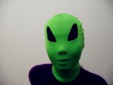 ライクラ　ゼンタイマスク　緑の宇宙人　コスプレ・ハロウィン　