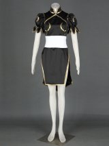 ストリートファイター 　春麗　2代　チャイナ·ドレス　コスプレ衣装