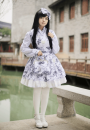 漢元素　オリジナル　上着　つりスカート　中華風ロリータファッション