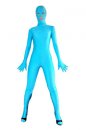 激安 カラー全身タイツ 透明人間 青い　全身タイツ　単色　ライクラ製　スパンデックス　コスプレ用