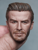 David Beckham　デビッドベッカム　中年版　絵画用　撮影用モデル　元サッカー選手　1/6鉄骨ドールの頭部分