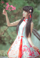 梅の妖精　コスプレ用　洋服プリンセス　中華ロリィタ　ロリータドレス