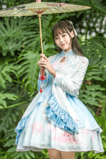 オリジナル　スウィートガール　日常洋服　お姫様の夢　ドレス　中華風ロリータセット