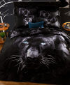 動物シリーズ　クロヒョウ　セット　立体感　3D寝具