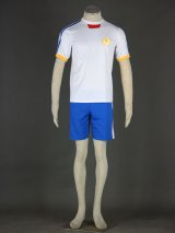 日本代表チーム　夏のサッカー服装　第2代　イナズマイレブンコスプレ衣装