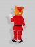 サンタシーズン！　Winnie the Pooh　ハッピ　くまのプーさん 　サンタクロース　マスコット　成人用　着ぐるみ