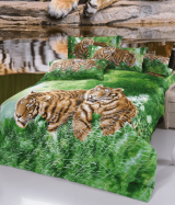 動物シリーズ　虎2　トラ　セット　立体感　3D寝具