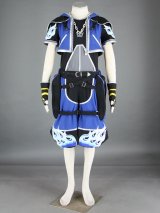 キングダムハーツ　ソラ2代　ブルー　コスプレ衣装　9セット