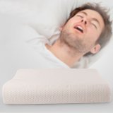 天然ゴム まくら　白　ニット生地　肩 首保護枕　長い枕　保健用　ラテックス枕