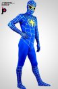 激安 カラー全身タイツ 透明人間 ブルーとイェロー　ライクラ　スパイダーマン　全身　タイツ
