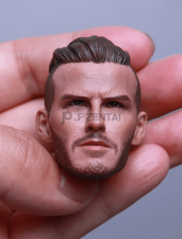 David Beckham　デビッドベッカム　若い版　絵画用　撮影用モデル　元サッカー選手　1/6鉄骨ドールの頭部分