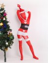 二次元のクリスマス　可愛い　サンタクロス仮装　ライクラスパンデックス　 全身タイツ　