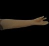 柔らかい女の手 　シミュレーション度が高い　　ラテックス手袋　傷跡カバー
